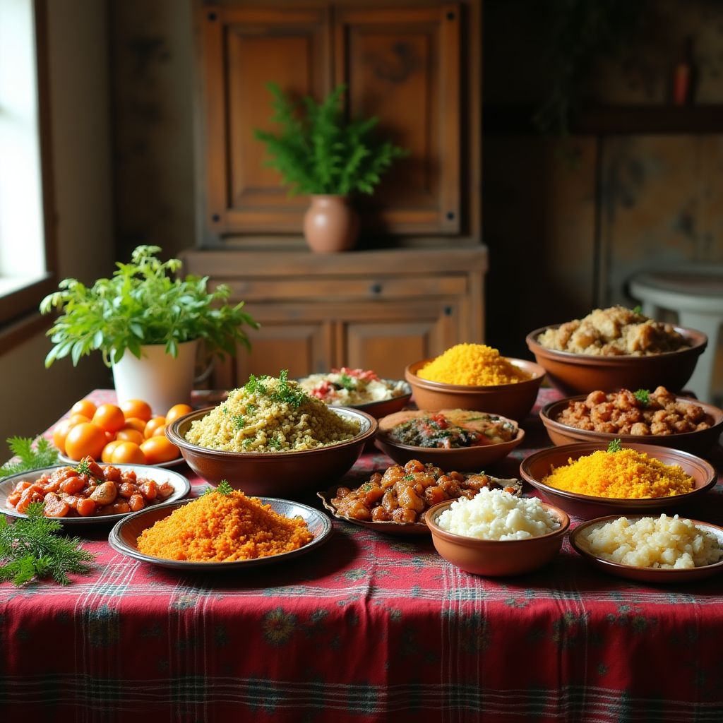 Tradicionalni srpski ručak u seoskom domaćinstvu